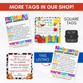 back to school gift tags